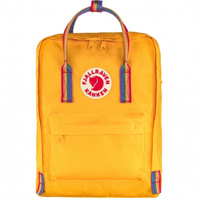 Fjällräven Kånken Rainbow F141-907 Australia Backpack Warm Yellow-Rainbow Pattern