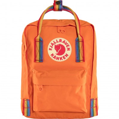 Fjällräven Kånken Rainbow Mini F212-907 Australia Backpack Burnt Orange-Rainbow Pattern