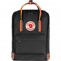 Fjällräven Kånken Rainbow F550-907 Australia Backpack Black-Rainbow Pattern
